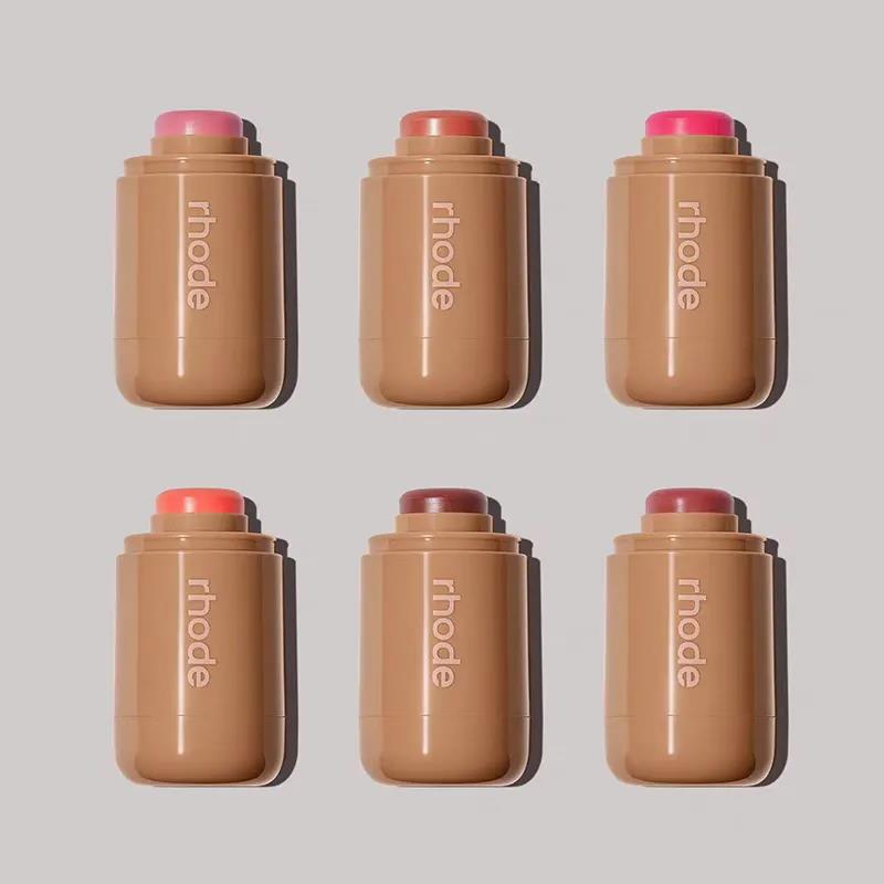 6 Colors Rhode Pocket Blush | Makeup Beauty Cosmetics long Lasting & Moisturizing Pocket Blush - toasted Teddy