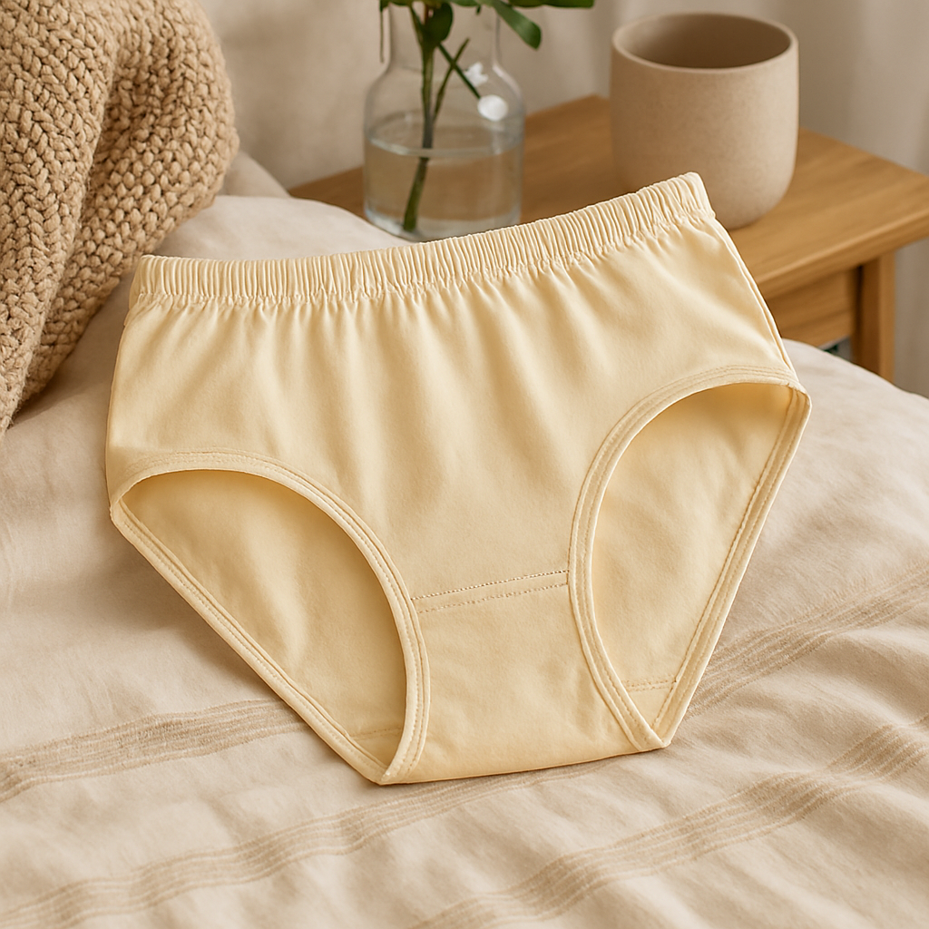 High Quality Pure Cotton Soft Fabric Panty – Comfortable Everyday Wear (Skin, S/M/L) - Small