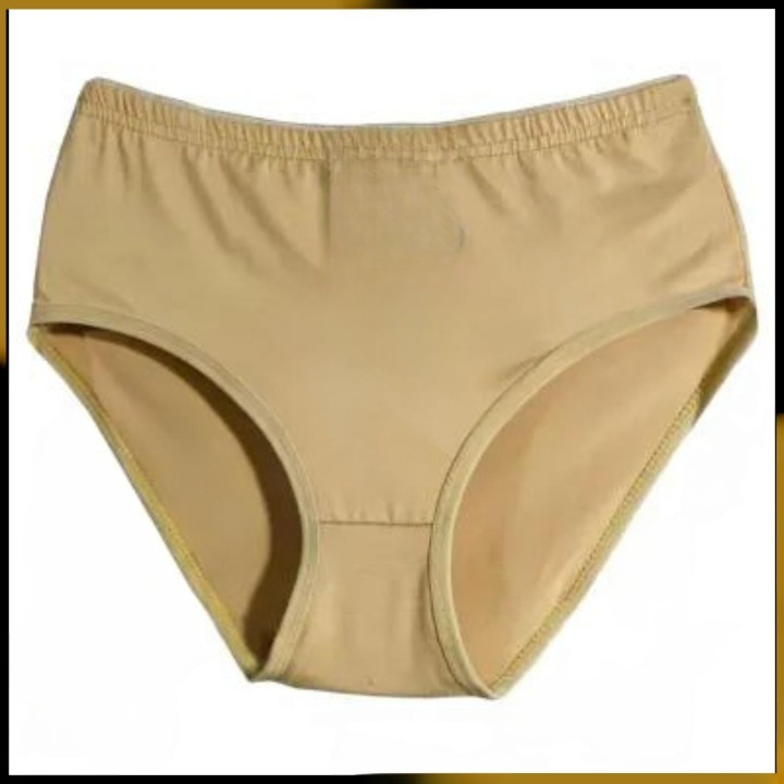 Jersey Plain Panty for Women – Soft, Comfortable & Lightweight Fabric, Skin (S, M, L) - Small