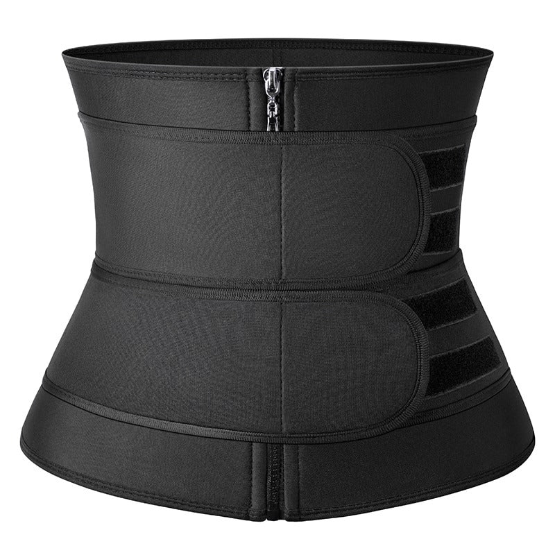 Waist Trainer Belt-Slimming Body Shaper Belts Sport Girdle (Black) Original ~ Large