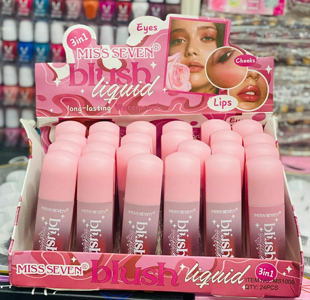Pack of 3 - High Coverage Glowy, Matte And Poreless Liquid Blush
