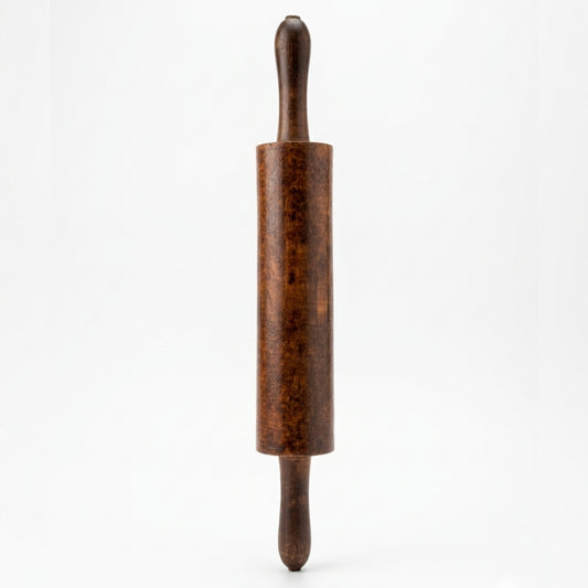 Revolving Wooden Balan – Premium Quality Brown Finish Rolling Pin (15x9 Inch)