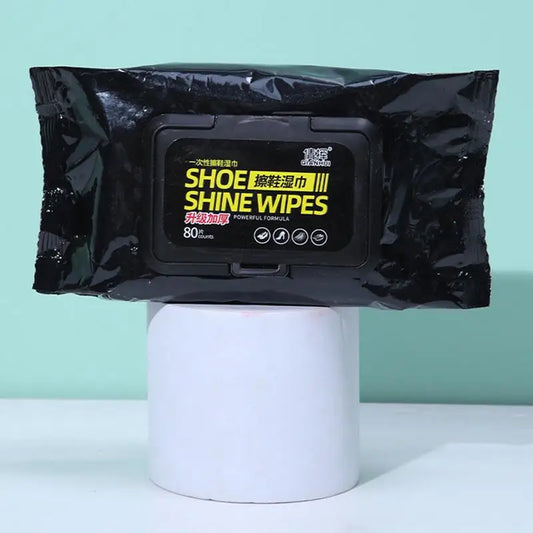 Disposable Shoe Cleaning Wipes | Quick Shine Clean Wet Wipes - Pack of 3