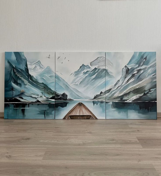 3pcs Peace Design Stickytiles Frames Providing Modern Style Elegant Look Artistic Appearance - 8*11