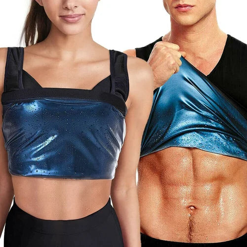 Women Sweat Shaper Weight Loss Fat Burning Trainer Slimming Tummy Control Reducing Shapewear Workout Fat Burner  (black ) - S