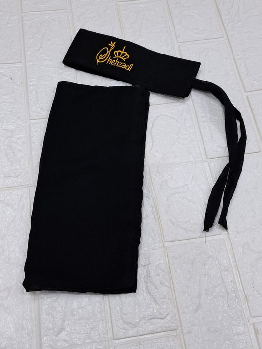 Embroidery Niqab Premium Quality Formal Chiffon Soft Lightweight Elegant Design (Pakizah)