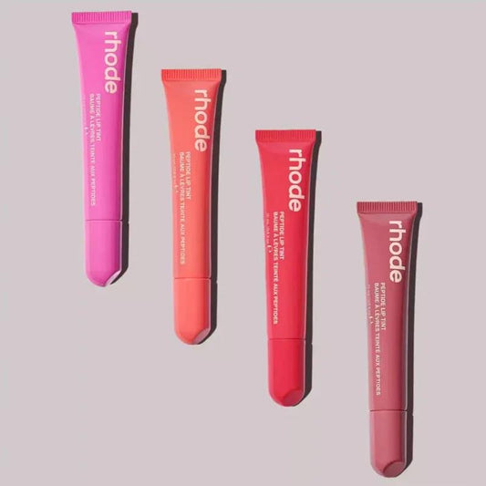 8 Colors Rhode Lip Care Series | Tinted Lip Balm | Lasting Moisturizing Blushes | Hydrated Lip Gel Oil | Pout Lips Long-acting Lip Treatment - Espresso