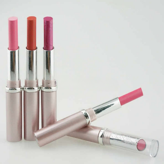 Velvety Texture Lipstick Glossy Lipstick Long Lasting Moisturizing Tinted Lip Balm, Plumping Water Lip Glaze Slim Design (random color) - Pack of 2