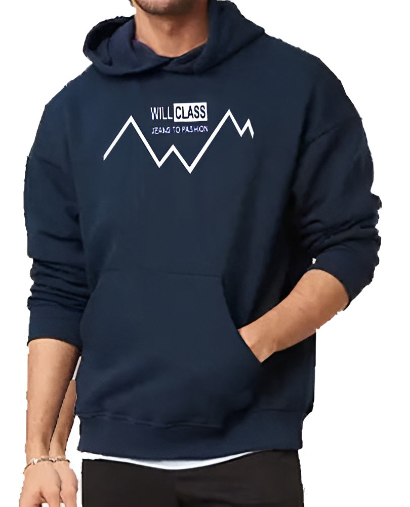 Printed Premium Hoodies for Men and Boys – Comfortable, Casual &amp; Fashionable - Medium