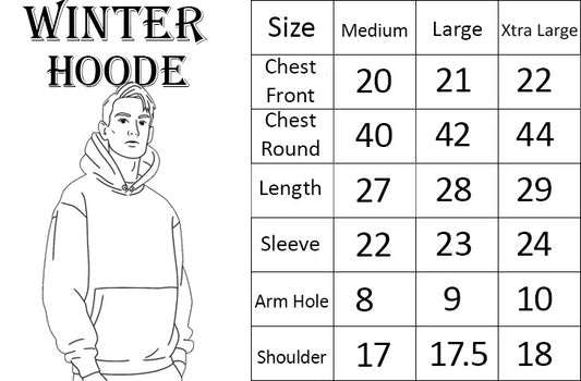 New Summer Collection Full Black Hoodie with OK Print for Men and Boys – Comfortable, Stylish &amp; Casual Wear - Medium