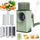 4 in 1 Multi-Function Vegetable Cutter & Slicer with Stainless Steel Blades – Manual Vegetable Chopper