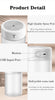 Air Humidifier Portable Mini USB Aroma Diffuser With Night Light Cool Mist For Bedroom Home Car Purifier Humificador